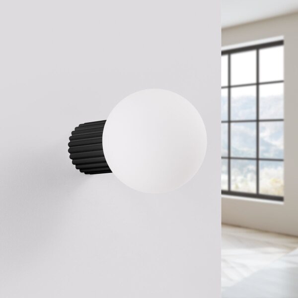 Sollux SL.1712 - Applique da bagno HALO 1xG9/8W/230V IP44 nero