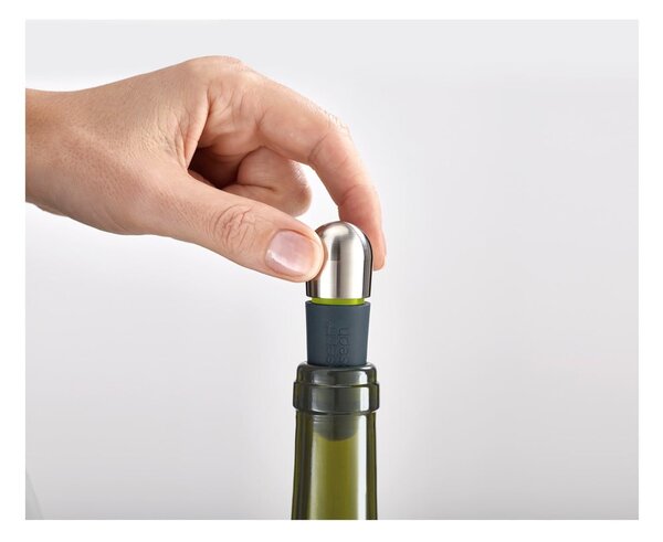 Tappo per vino in acciaio inox BarWise – Joseph Joseph