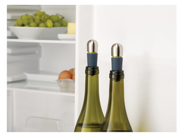 Tappo per vino in acciaio inox BarWise – Joseph Joseph