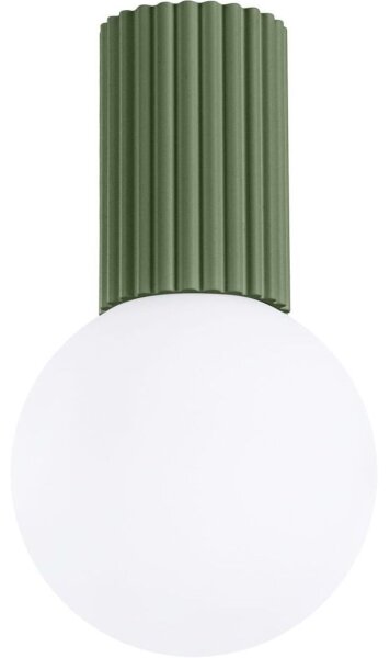Sollux SL.1723 - Plafoniera da bagno HALO 1xG9/8W/230V IP44 verde