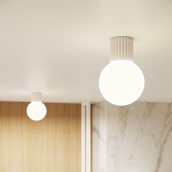 Sollux SL.1718 - Plafoniera da bagno HALO 1xG9/8W/230V IP44 color crema