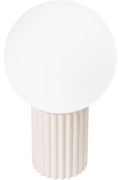 Sollux SL.1721 - Lampada da tavolo HALO 1xG9/8W/230V diametro 12 cm color crema