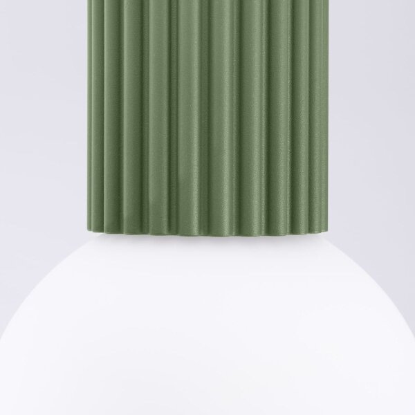 Sollux SL.1723 - Plafoniera da bagno HALO 1xG9/8W/230V IP44 verde