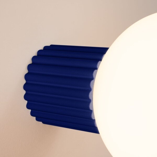Sollux SL.1737 - Applique da bagno HALO 1xG9/8W/230V IP44 blu