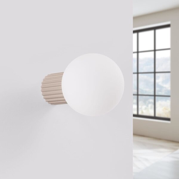 Sollux SL.1742 - Applique da bagno HALO 1xG9/8W/230V IP44 beige