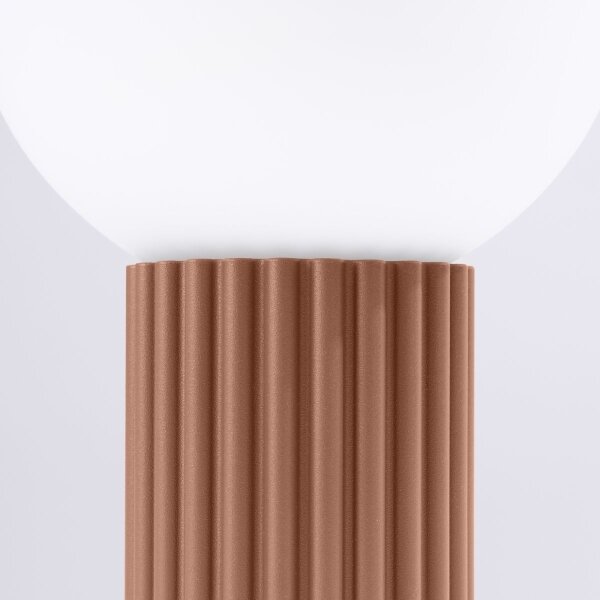 Sollux SL.1736 - Lampada da tavolo HALO 1xG9/8W/230V diametro 12 cm marrone