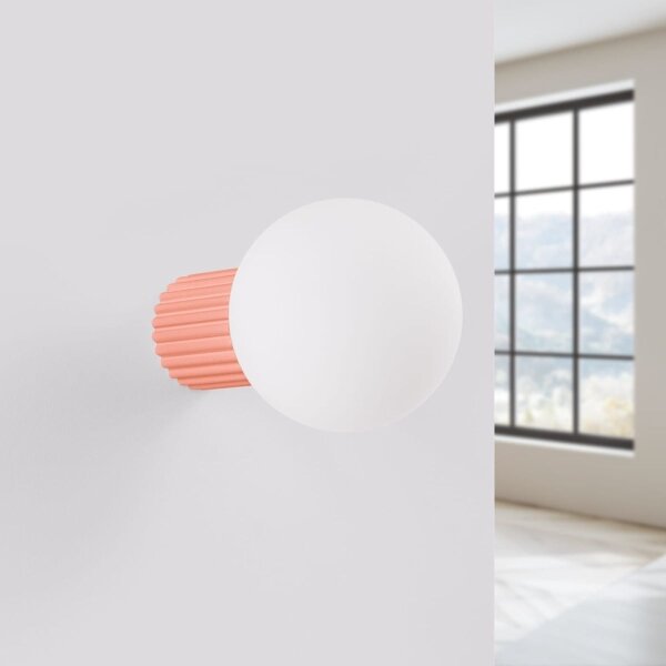 Sollux SL.1752 - Applique da bagno HALO 1xG9/8W/230V IP44 rosa
