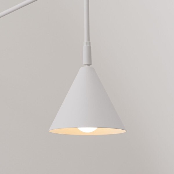 Sollux SL.1696 - Applique NOX 1xE14/10W/230V bianco