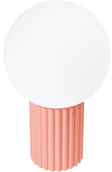 Sollux SL.1756 - Lampada da tavolo HALO 1xG9/8W/230V diametro 12 cm rosa