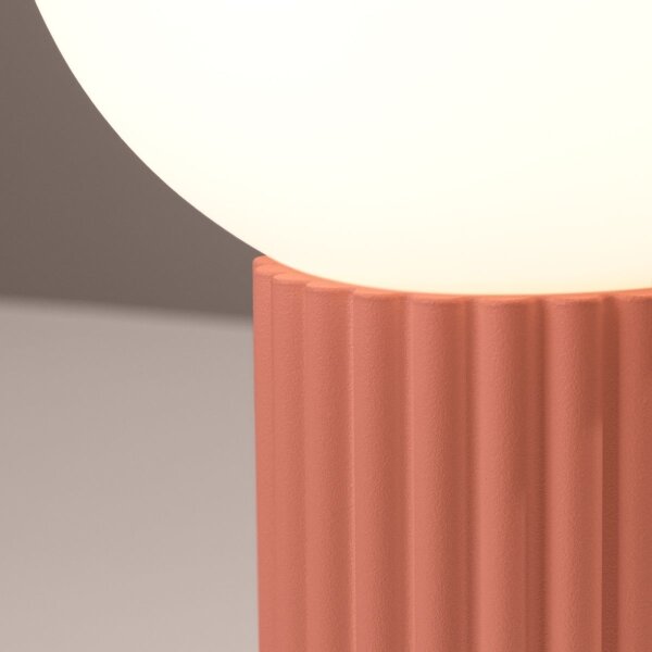 Sollux SL.1756 - Lampada da tavolo HALO 1xG9/8W/230V diametro 12 cm rosa