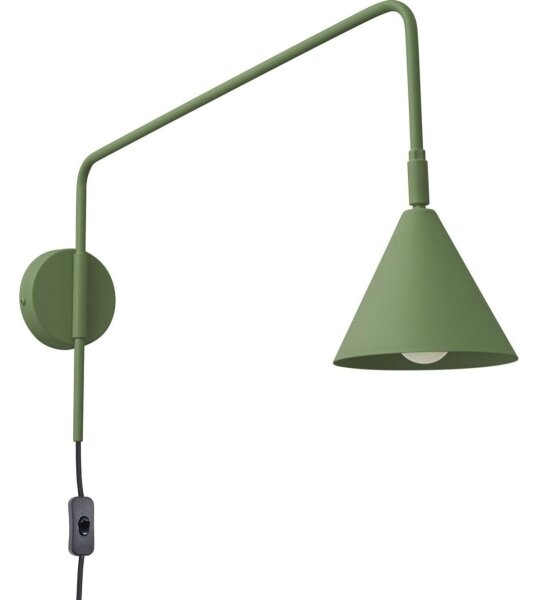 Sollux SL.1700 - Applique NOX 1xE14/10W/230V verde