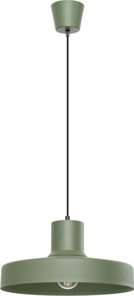 Sollux SL.1705 - Lampadario a sospensione con filo BILO 1xE27/15W/230V diametro 35 cm verde