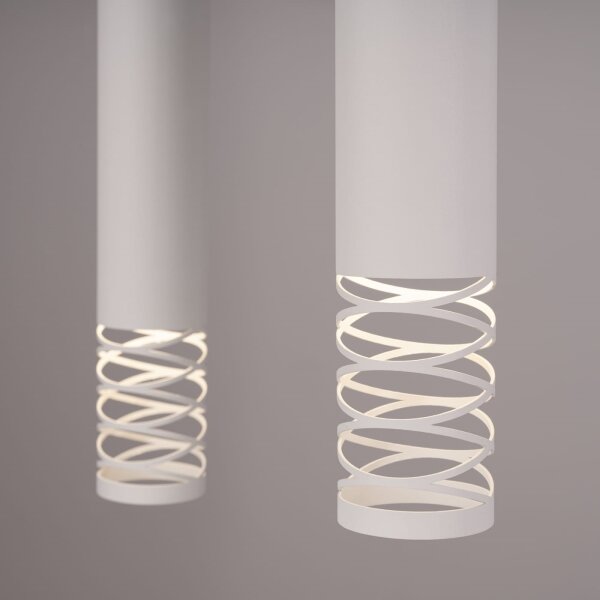 Sollux SL.1688 - Lampadario a sospensione con filo LAMI 3xGU10/10W/230V bianco