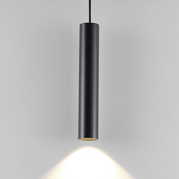 Deko-Light Lampada a sospensione CAN, dimmerabile, Nero, Soggiorno / Sala da pranzo, Alluminio, Lampada a sospensione