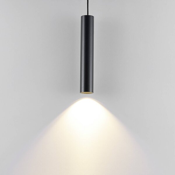 Deko-Light Lampada a sospensione CAN, dimmerabile, Nero, Soggiorno / Sala da pranzo, Alluminio, Lampada a sospensione