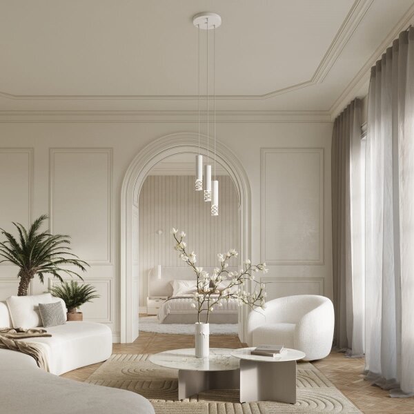 Sollux SL.1695 - Applique LIRO 1xGU10/10W/230V bianco