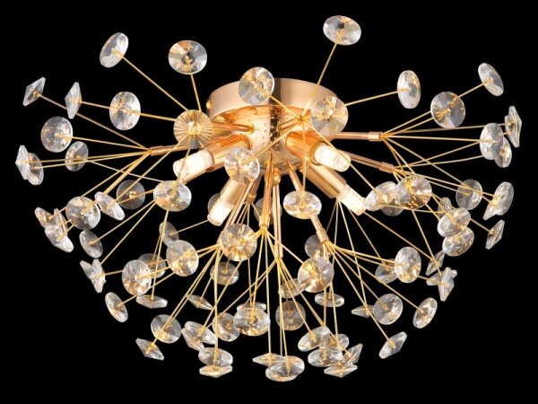 Globo 64135D - Plafoniera LED KATRINA 4xG9/3,5W/230V oro