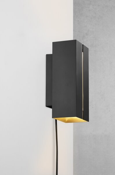 Nordlux - Lampada da parete dimmerabile CURTIZ 2xLED 4,5W 230V nero