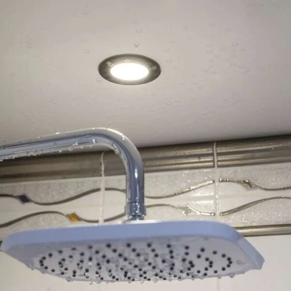 LED lampada da incasso bagno LORI LED/4,5W/230V IP65 2700/4000K nero