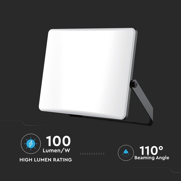 Faretto LED 30W 230V 3000/4000/6500K IP65 nero
