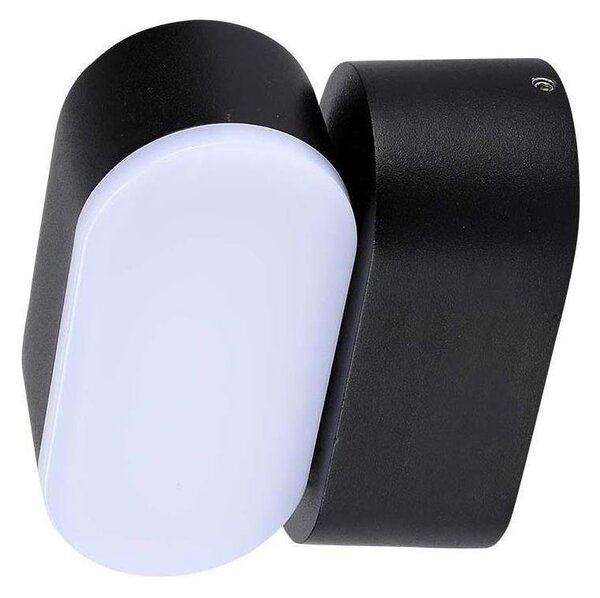 LED da esterno flessibile Applique LED/5W/230V 4000K IP65 nero