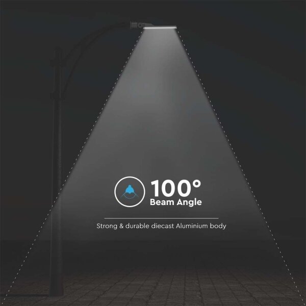 Lampada stradale LED SAMSUNG CHIP 50W 230V 6500K IP65 grigio