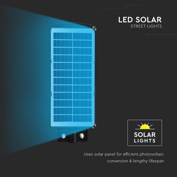 Lampada solare da esterno LED dimmerabile 8W 6000K IP65 9000mAh + DO