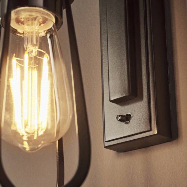 Endon 80950 - Applique URBAN 1xE27/6W/230V nero