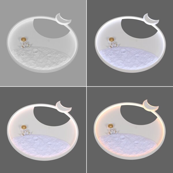Brilagi - Lampada da soffitto LED dimmerabile ASTRO LED/20W/230V 3000-6000K astronaut+DO