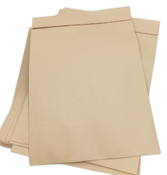 Bong tasca pieghevole B4 250 pezzi tasche pieghevoli adesive blocco fondo soffietto organizzatore