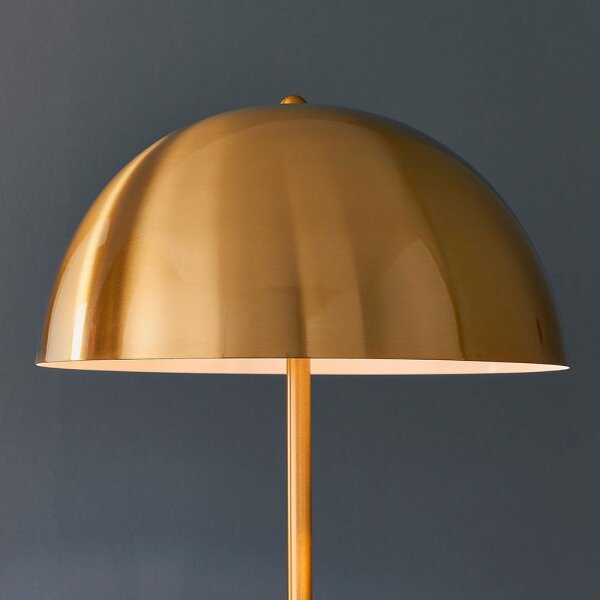 Endon 90521 - Lampada con piedistallo NOVA 1xE27/60W/230V ottone