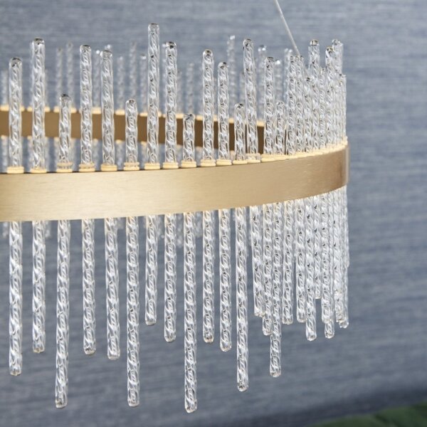 Endon 81908 - Lampadario LED dimmerabile ADRIEL LED/58W/230V 3000K oro