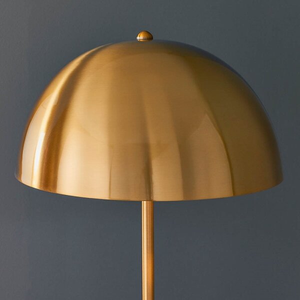 Endon 90521 - Lampada con piedistallo NOVA 1xE27/60W/230V ottone