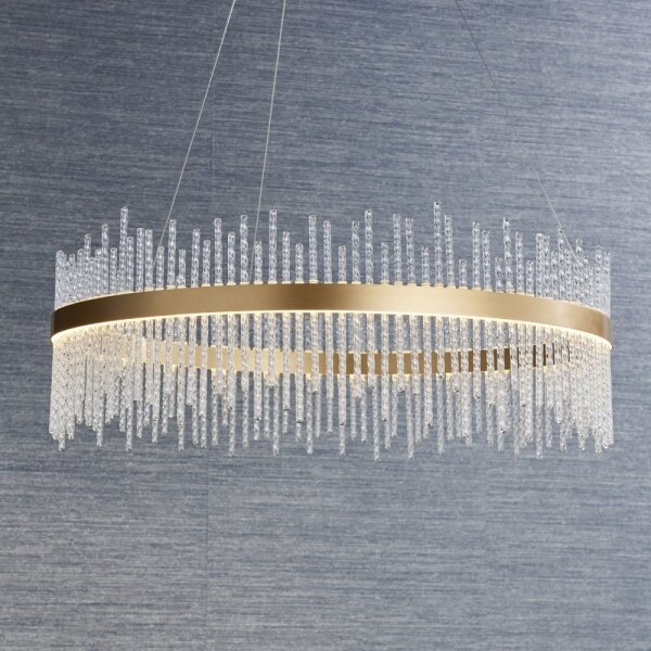 Endon 81908 - Lampadario LED dimmerabile ADRIEL LED/58W/230V 3000K oro