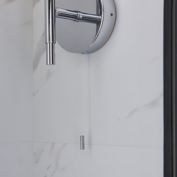 Endon 97171 - Applique da bagno NATORI 1xG9/3W/230V IP44 cromo lucido