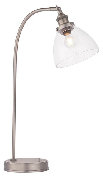 Endon 91740 - Lampada da tavolo HANSEN 1xE14/40W/230V cromo opaco