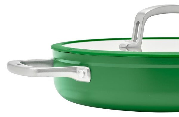 Padella con coperchio/con superficie in ceramica ø 28 cm tegame Meda 3.0 – FABINI