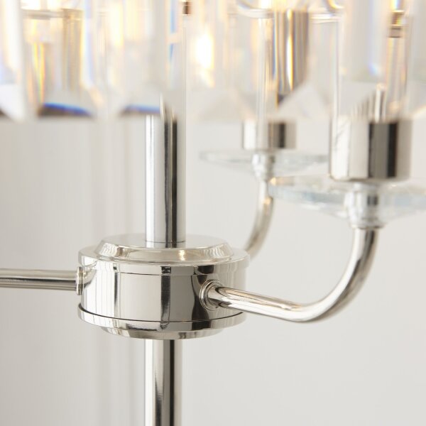 Endon 108103 - Lampada con piedistallo CHESTERFIELD 3xE14/6W/230V cromo lucido