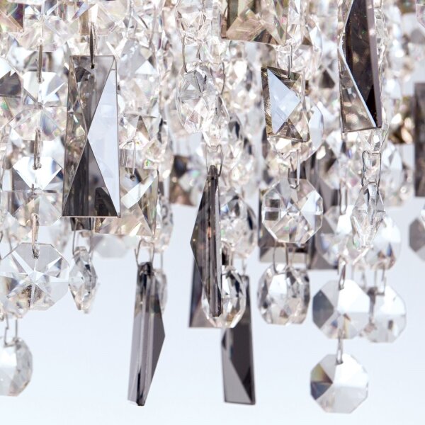 Orion - Lampadario di cristallo a sospensione CRYSTALRIVER 21xG9/40W/230V cromo lucido