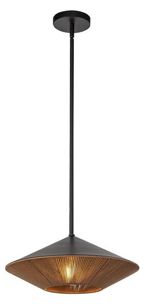 Alora Mood ALM-DAPHNE-P-L-MB - Lampadario a sospensione con supporto rigido DAPHNE 1xE27/60W/230V diametro 38,1 cm