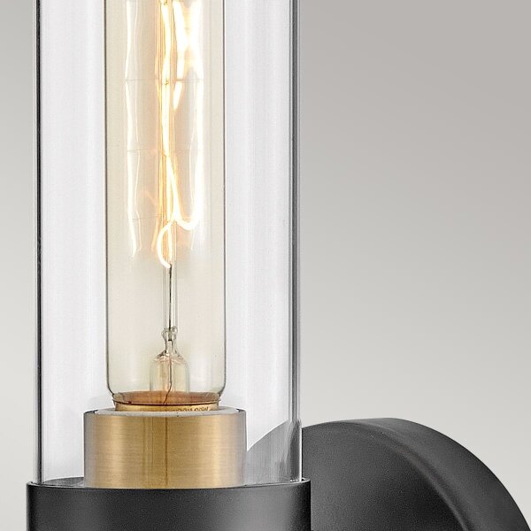 Hinkley HK-ELLISON1-BK-HB -Lampada da bagno ELLISON 1xE27/40W/230V IP44 oro
