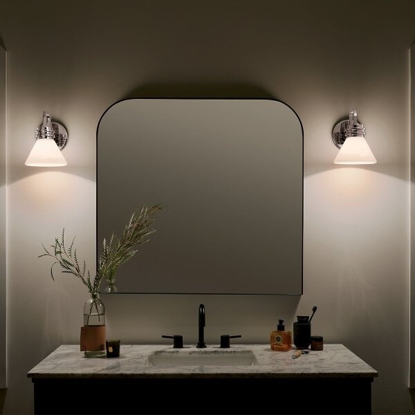 Kichler KL-FARUM1-CH - LED Lampada da bagno FARUM 1xG9/3W/230V cromo lucido
