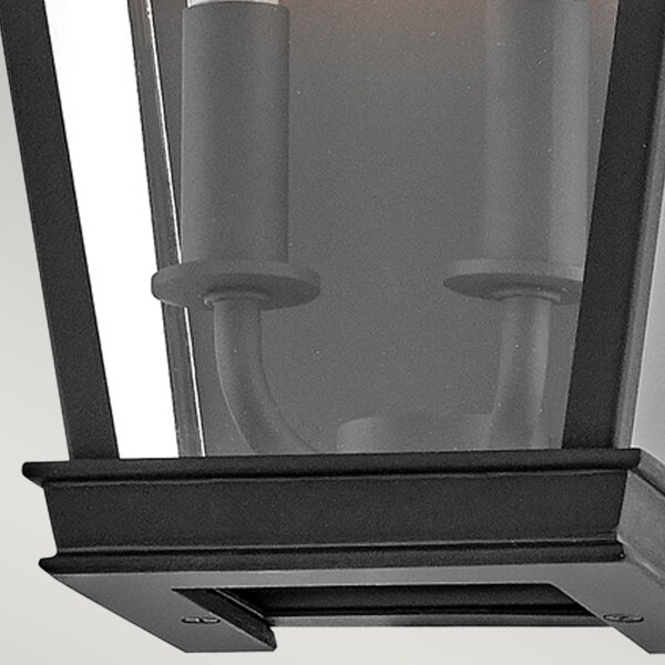 Hinkley HK-CHAPEL-HILL7-MB - Lampada da esterno CHAPEL HILL 2xE14/40W/230V IP44