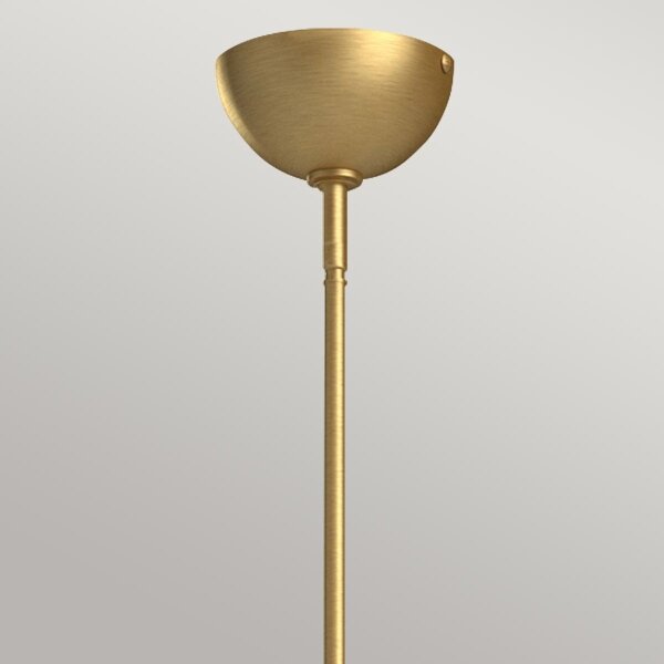 Alora Mood ALM-JUDE3-GD-CL - Lampadario a sospensione con supporto rigido JUDE 3xE27/60W/230V ottone