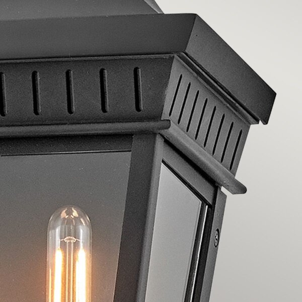 Hinkley HK-CHAPEL-HILL7-MB - Lampada da esterno CHAPEL HILL 2xE14/40W/230V IP44
