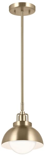 Kichler KL-NIVA-1W-1P-CPZ - Applique NIVA 1xE27/40W/230V ottone