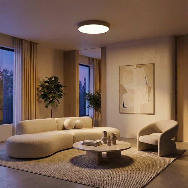 Brilagi -LED Plafoniera POOL LED/48W/230V 3000/4000/6000K diam. 40 cm beige