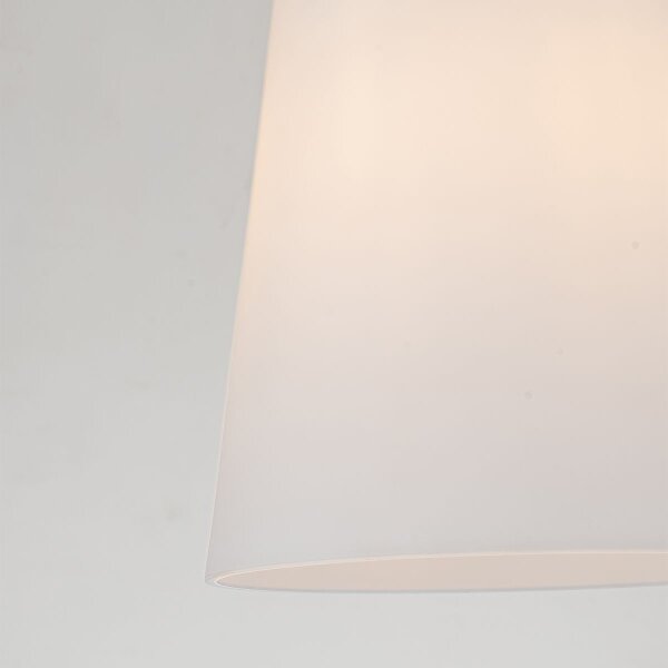 Quoizel STARING-MP-DG-OPAL-Lampadario STARING 1xE27/40W/230V diametro 18,4 cm oro/bianco