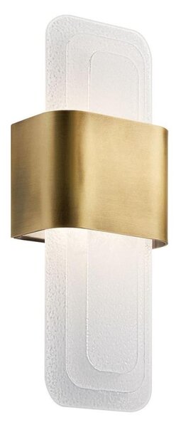 Kichler KL-SERENE-LED-W-NBR - Applique a LED SERENE LED/16W/230V ottone