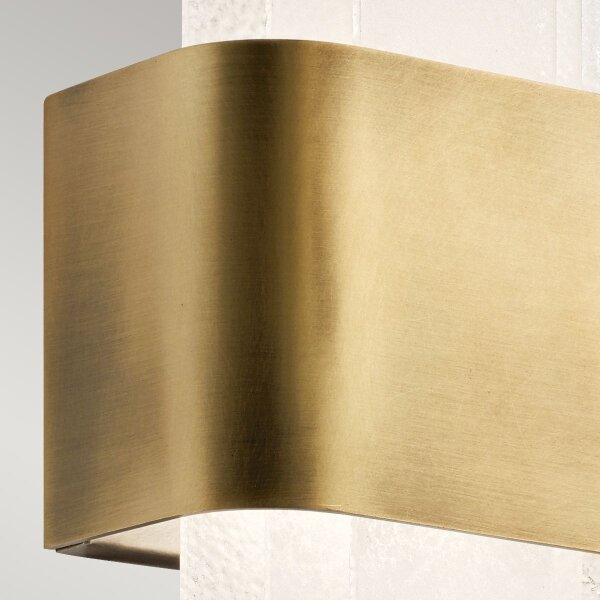 Kichler KL-SERENE-LED-W-NBR - Applique a LED SERENE LED/16W/230V ottone